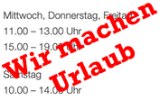 Wir machen Urlaub