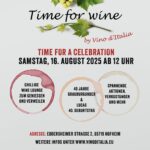TIME FOR A CELEBRATION – 80 Jahre geballte Weinfreude!